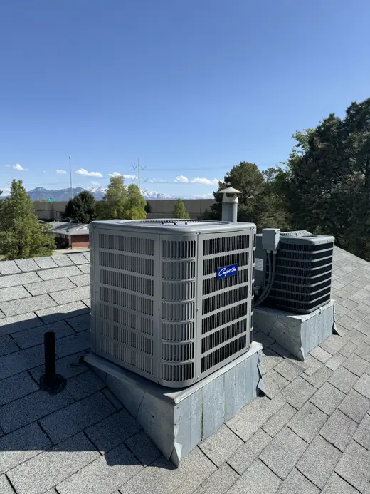 HVAC repair detail