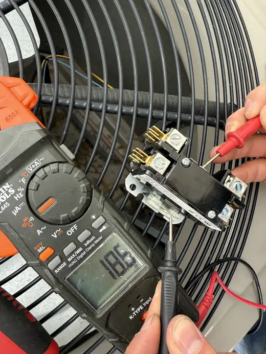 HVAC contactor check
